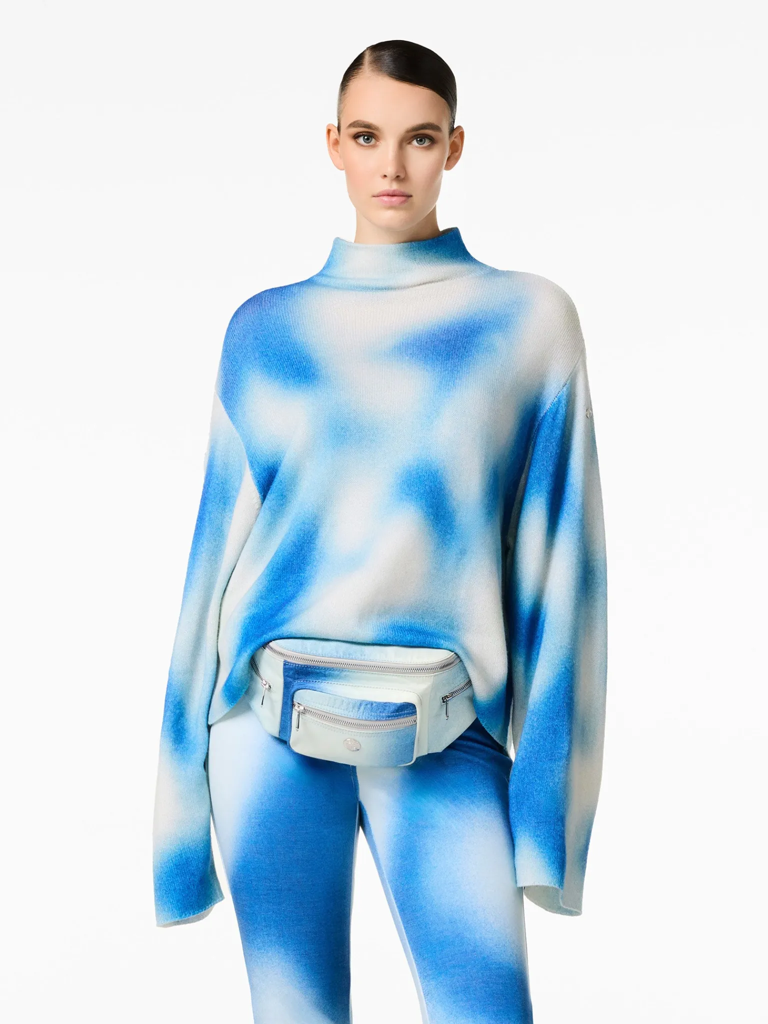 Accessories|Accessories-Goldbergh AIR Fanny Pack denim print