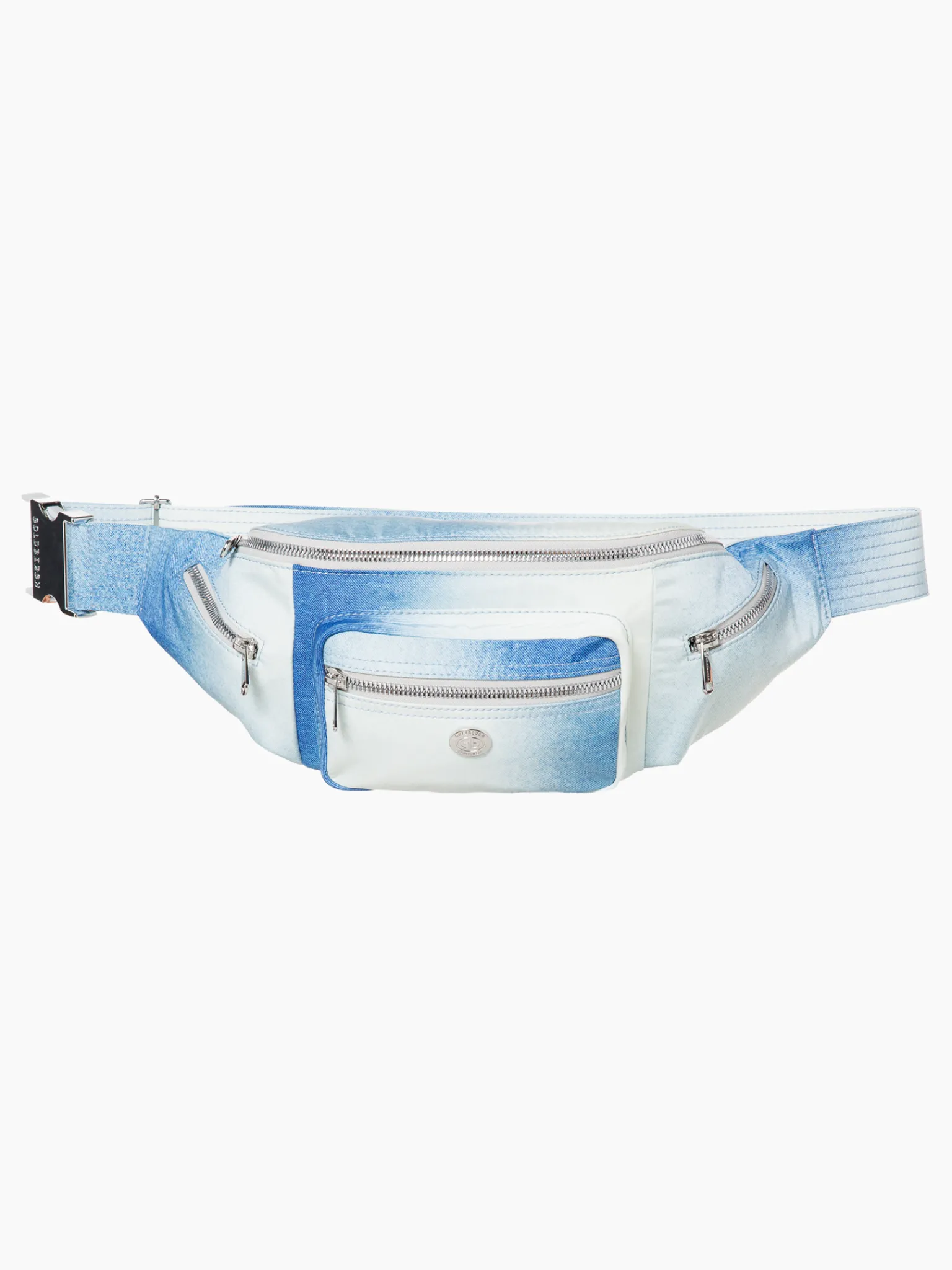 Accessories|Accessories-Goldbergh AIR Fanny Pack denim print