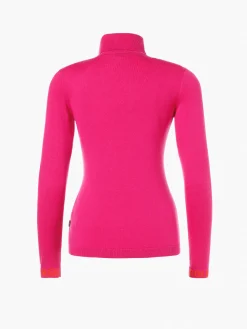 Chalet Wear|Longsleeves And T-Shirts-Goldbergh AMOUR Long Sleeve Knit Sweater passion pink