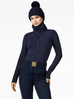 Accessories-Goldbergh ANTOINETTE Neckwarmer french blue