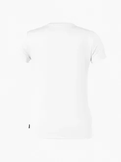 Longsleeves & T-Shirts-Goldbergh AVERY Short Sleeve Top white