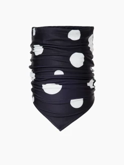 Accessories-Goldbergh BABETTE Neckwarmer dot black