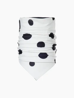 Accessories-Goldbergh BABETTE Neckwarmer dot cream