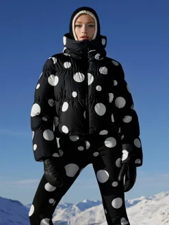 Ski Broeken-Goldbergh BALLON Ski Pants Dot black