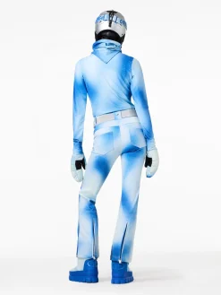 Ski Broeken-Goldbergh BLANCHI Ski Pants Denim print