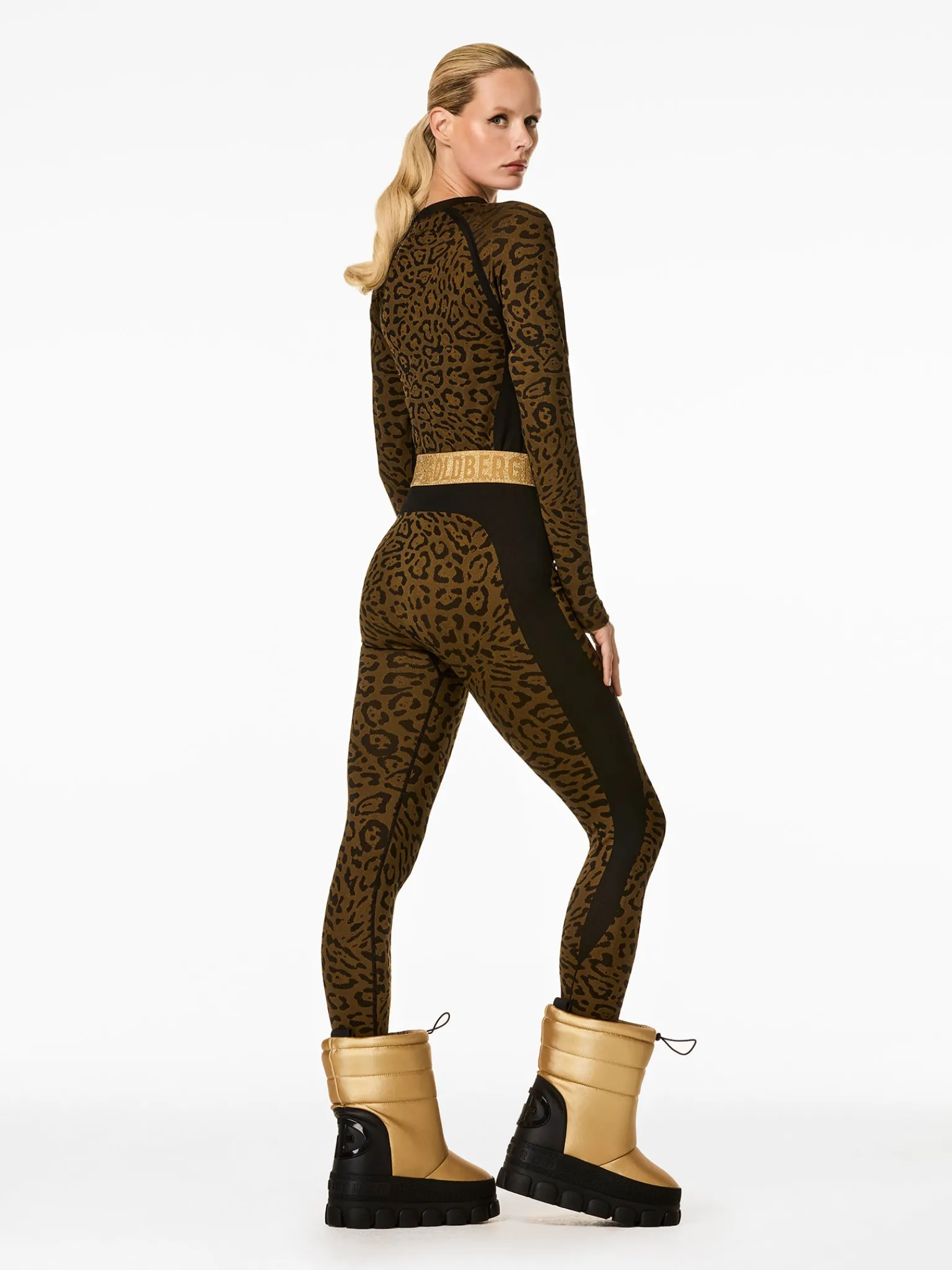 Ski Baselayers-Goldbergh Caitlyn Baselayer Pant Jaguar