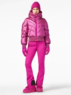 Ski Jassen-Goldbergh CARO Ski Jacket passion pink