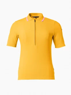 Longsleeves & T-Shirts-Goldbergh CASSIA Short Sleeve Top papaya