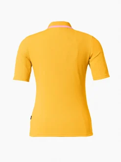 Longsleeves & T-Shirts-Goldbergh CASSIA Short Sleeve Top papaya