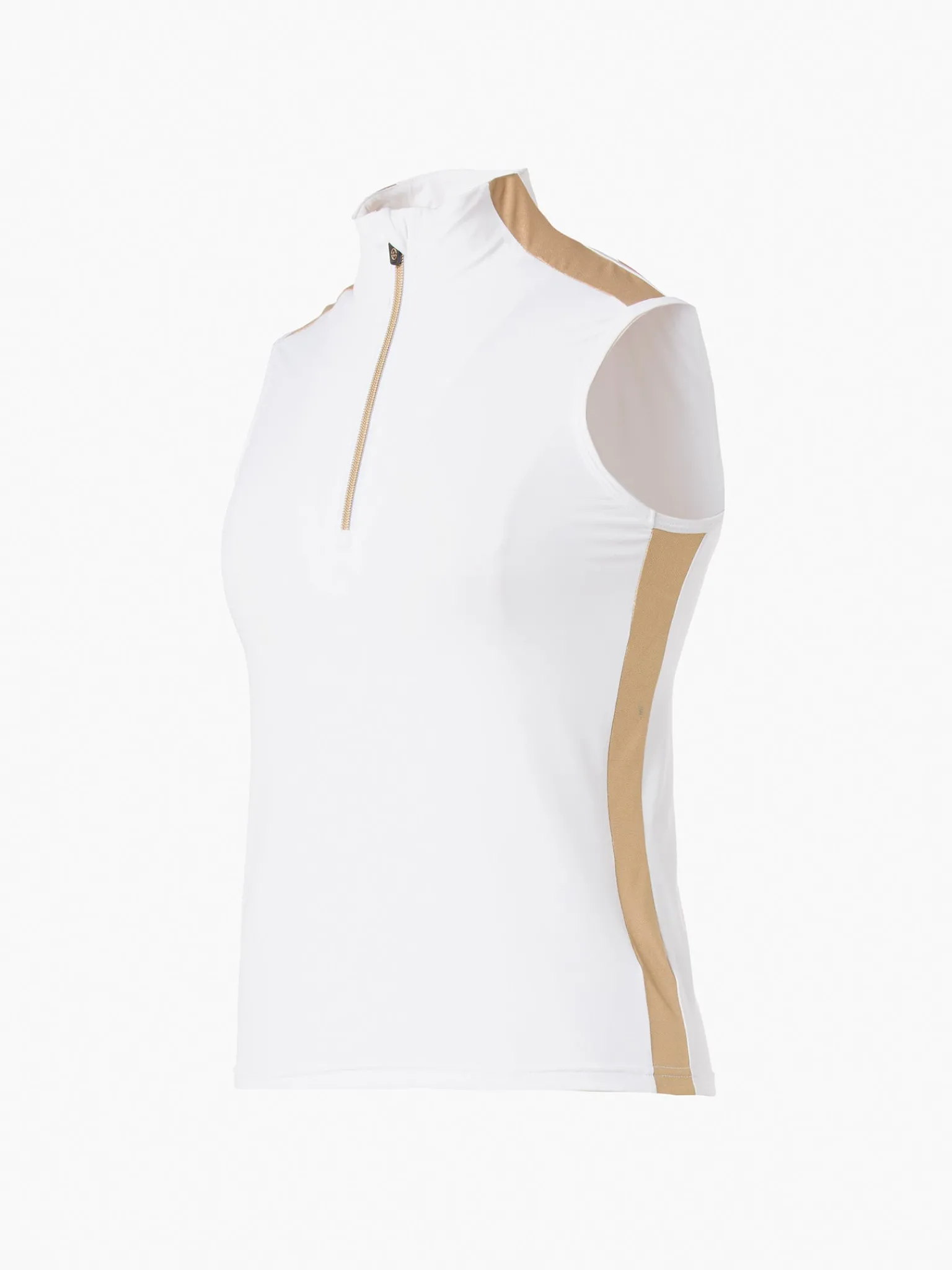 Longsleeves & T-Shirts-Goldbergh CELEB Tank Top white