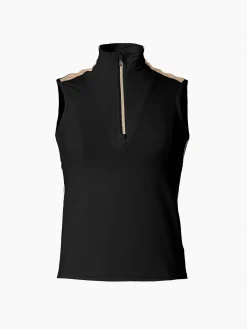 Longsleeves & T-Shirts-Goldbergh CELEB Tank Top black
