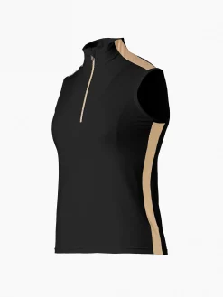Longsleeves & T-Shirts-Goldbergh CELEB Tank Top black