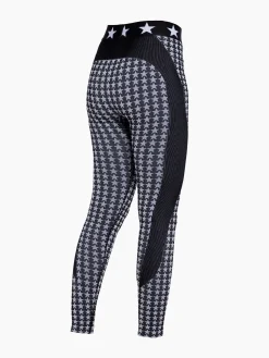 Ski Baselayers-Goldbergh Celeste Baselayer Pant Black/white
