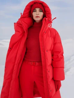 Jackets-Goldbergh CHALEUR Jacket flame