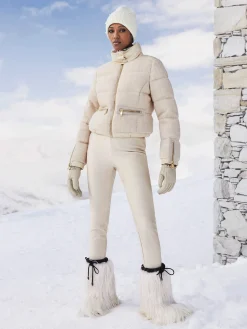 Jackets|Ski Jassen-Goldbergh CHAMONIX Ski Jacket cream