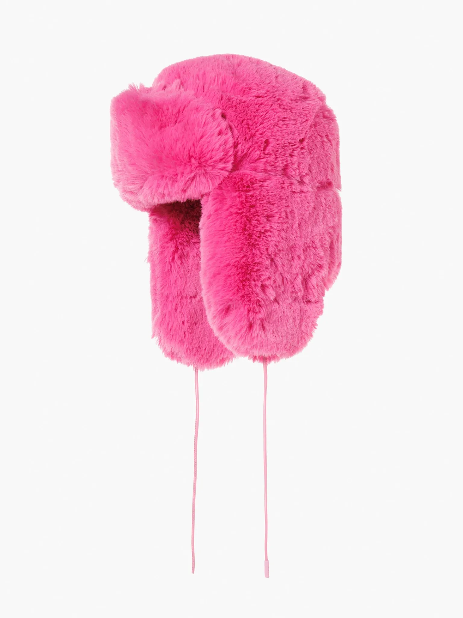 Accessories|Hats & Beanies-Goldbergh CHER Fluffy Aviator Hat passion pink