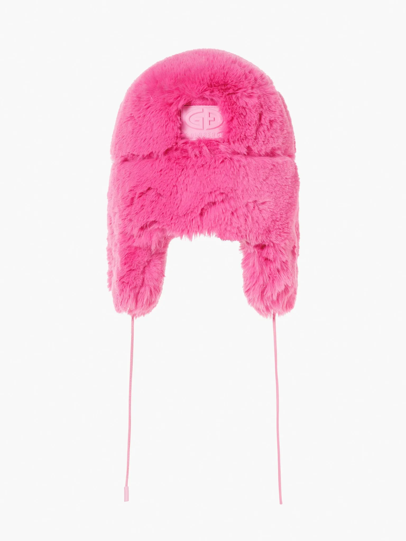 Accessories|Hats & Beanies-Goldbergh CHER Fluffy Aviator Hat passion pink
