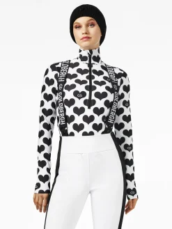 Longsleeves & T-Shirts|Pully'S-Goldbergh CHÉRIE Ski Pully white/black