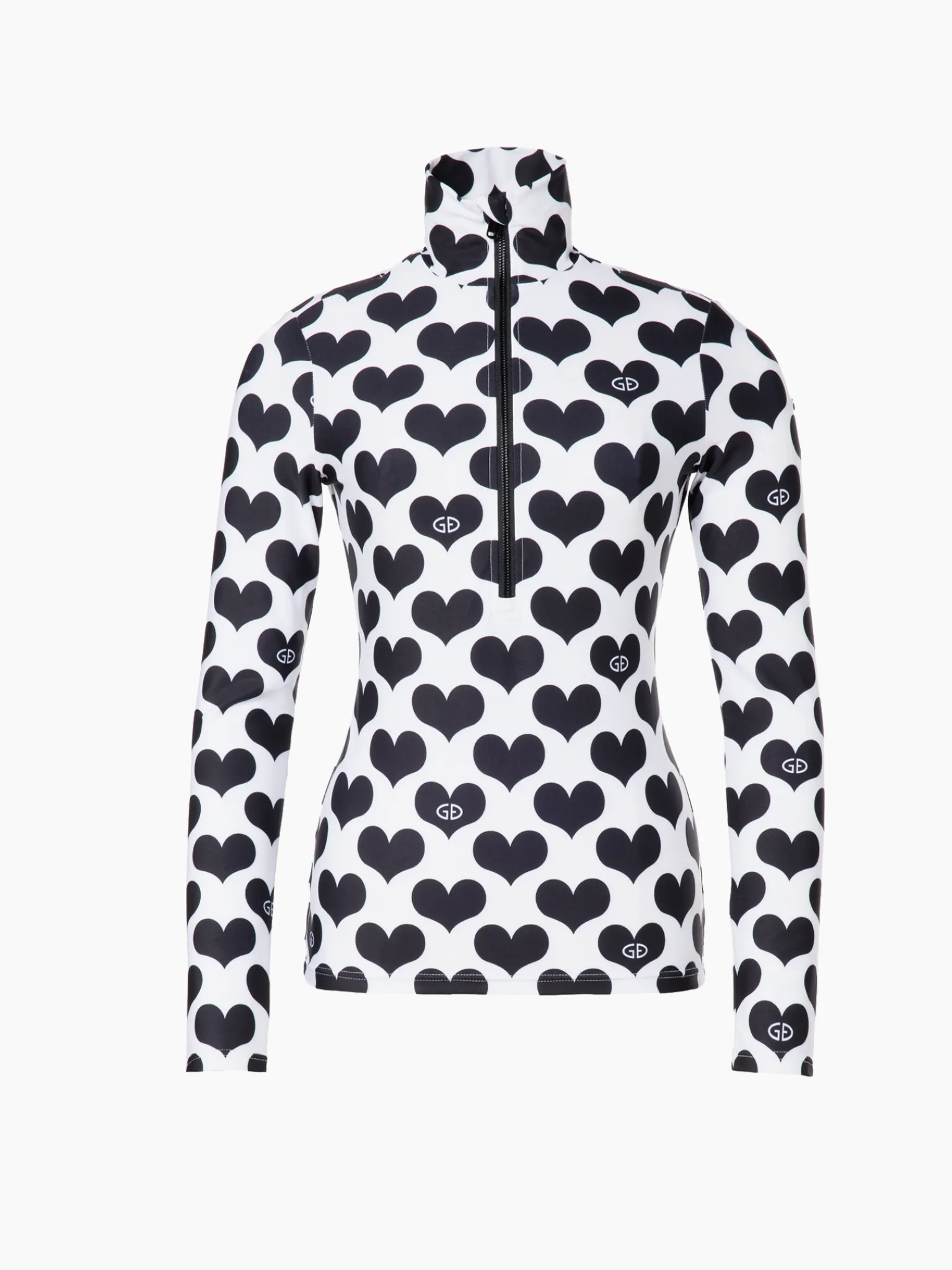 Longsleeves & T-Shirts|Pully'S-Goldbergh CHÉRIE Ski Pully white/black