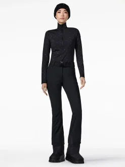 Longsleeves & T-Shirts-Goldbergh ÉCLAIRE Ski Pully black