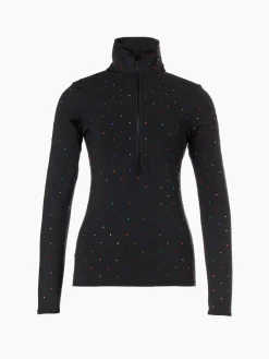Longsleeves & T-Shirts-Goldbergh ÉCLAIRE Ski Pully black