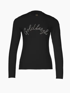 Longsleeves And T-Shirts|Longsleeves & T-Shirts-Goldbergh CLASSIC Long Sleeve Tee black