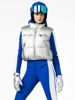 Ski Jassen-Goldbergh ÉCLAT Ski Bodywarmer silver