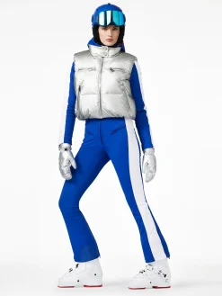 Ski Jassen-Goldbergh ÉCLAT Ski Bodywarmer silver