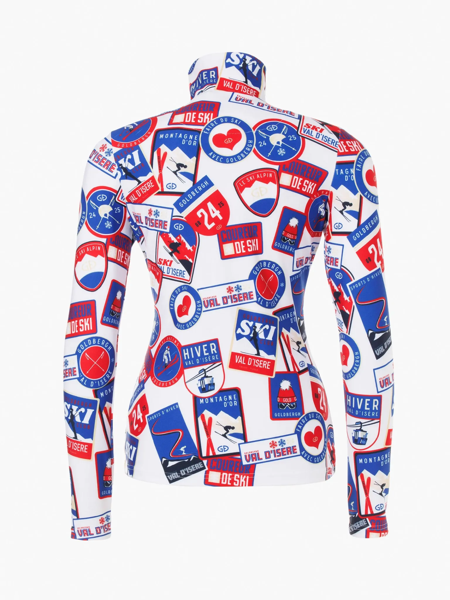 Longsleeves & T-Shirts|Pully'S-Goldbergh COLLECT Ski Pully white