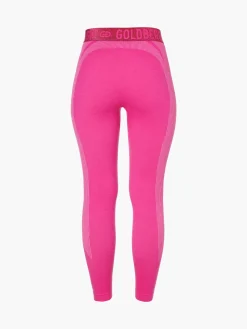 Ski Baselayers-Goldbergh Contour Baselayer Pant Passion pink