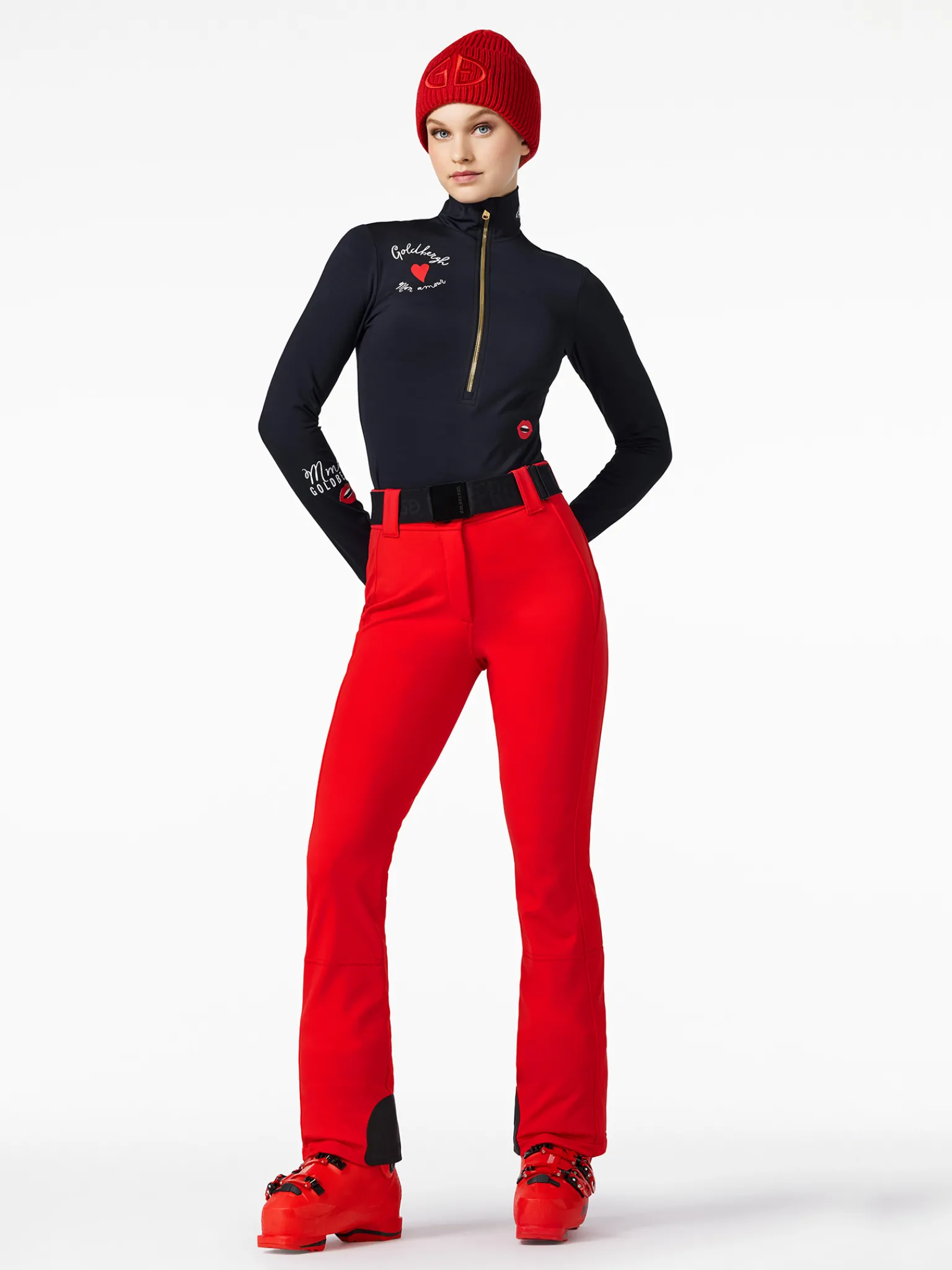 Longsleeves & T-Shirts|Pully'S-Goldbergh COPINE Ski Pully black