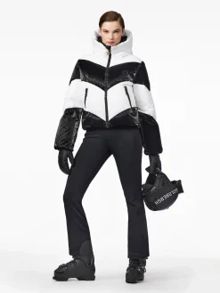 Ski Jassen-Goldbergh COURAGE Ski Jacket black/white