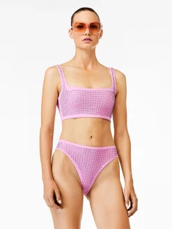 Swimwear-Goldbergh CRYSTAL Bikini Top miami pink