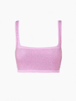 Swimwear-Goldbergh CRYSTAL Bikini Top miami pink