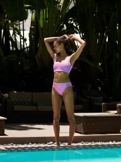 Swimwear-Goldbergh CRYSTAL Bikini Top miami pink