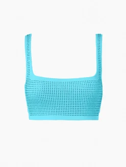 Swimwear-Goldbergh CRYSTAL Bikini Top atlantic blue