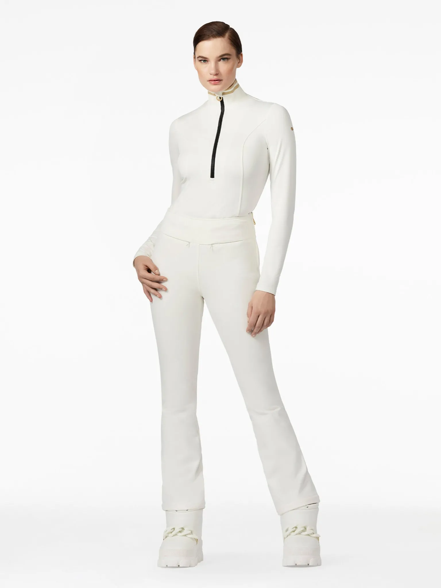 Longsleeves & T-Shirts|Pully'S-Goldbergh DIANE Ski Pully cream