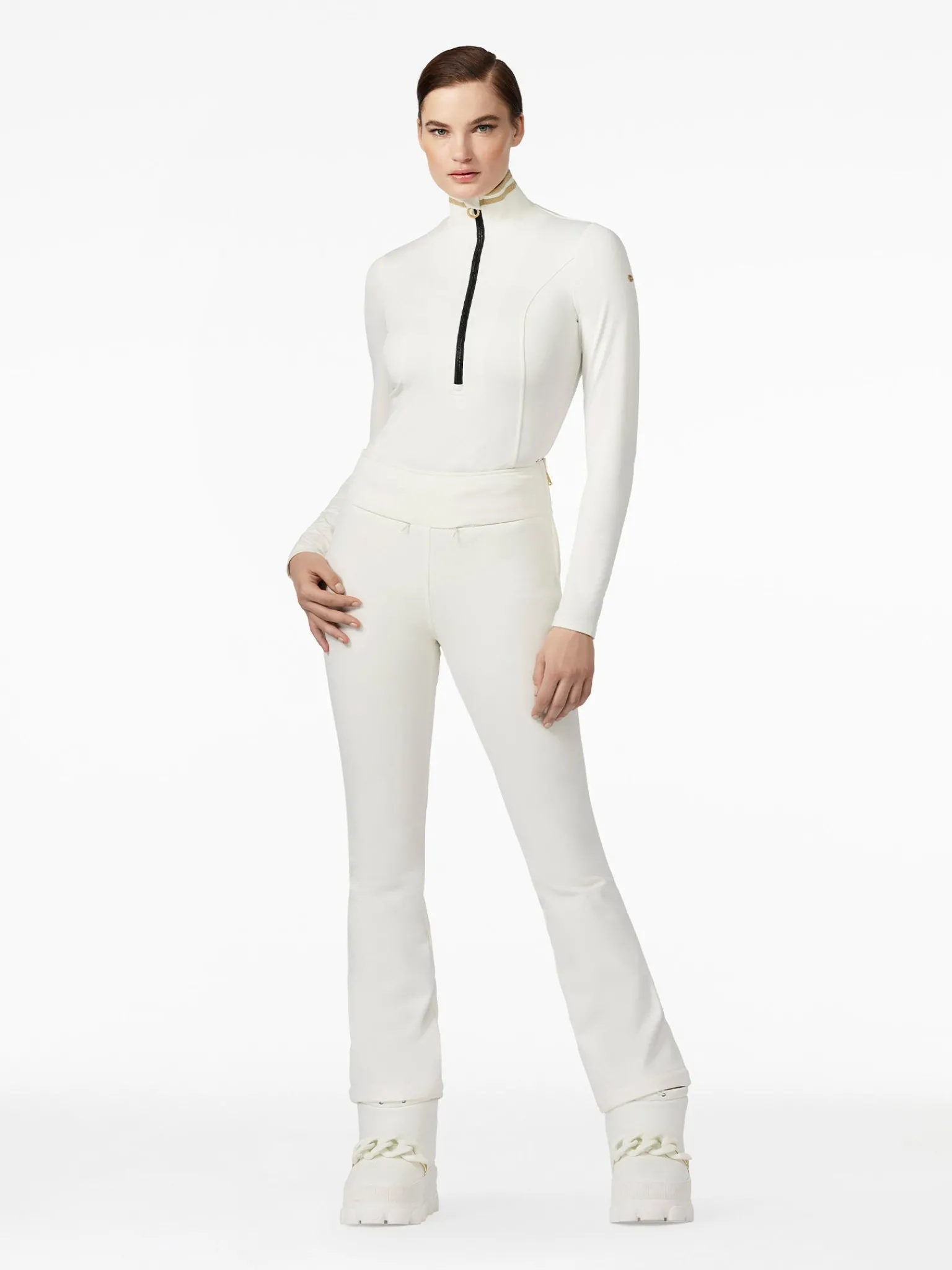 Longsleeves & T-Shirts|Pully'S-Goldbergh DIANE Ski Pully cream