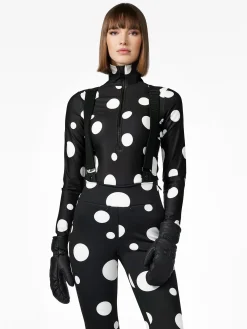 Longsleeves & T-Shirts|Pully'S-Goldbergh DOTTIE Ski Pully dot black