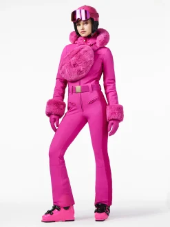 Accessories|Accessories-Goldbergh DOUX Fanny Pack passion pink