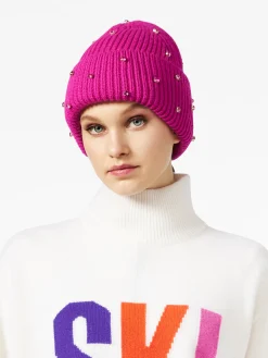 Accessories|Hats & Beanies-Goldbergh DREAM Beanie passion pink