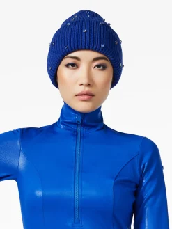 Accessories|Hats & Beanies-Goldbergh DREAM Beanie dazzling blue