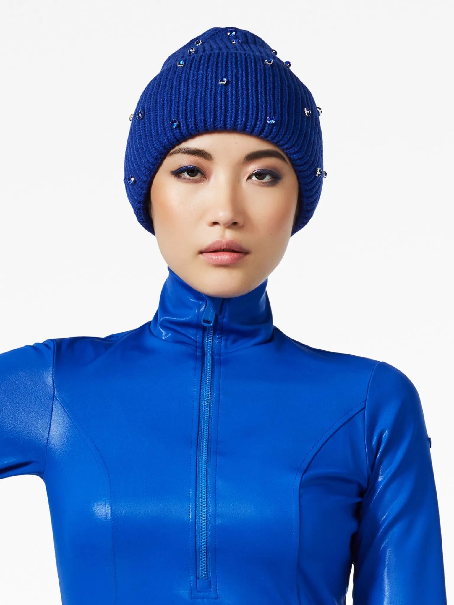 Accessories|Hats & Beanies-Goldbergh DREAM Beanie dazzling blue