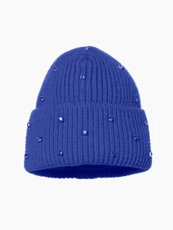 Accessories|Hats & Beanies-Goldbergh DREAM Beanie dazzling blue