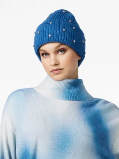 Accessories|Hats & Beanies-Goldbergh DREAM Beanie denim blue