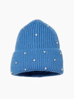 Accessories|Hats & Beanies-Goldbergh DREAM Beanie denim blue