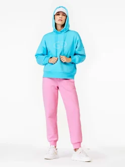 Matching Sets|Sweatpants-Goldbergh EASE Pants miami pink