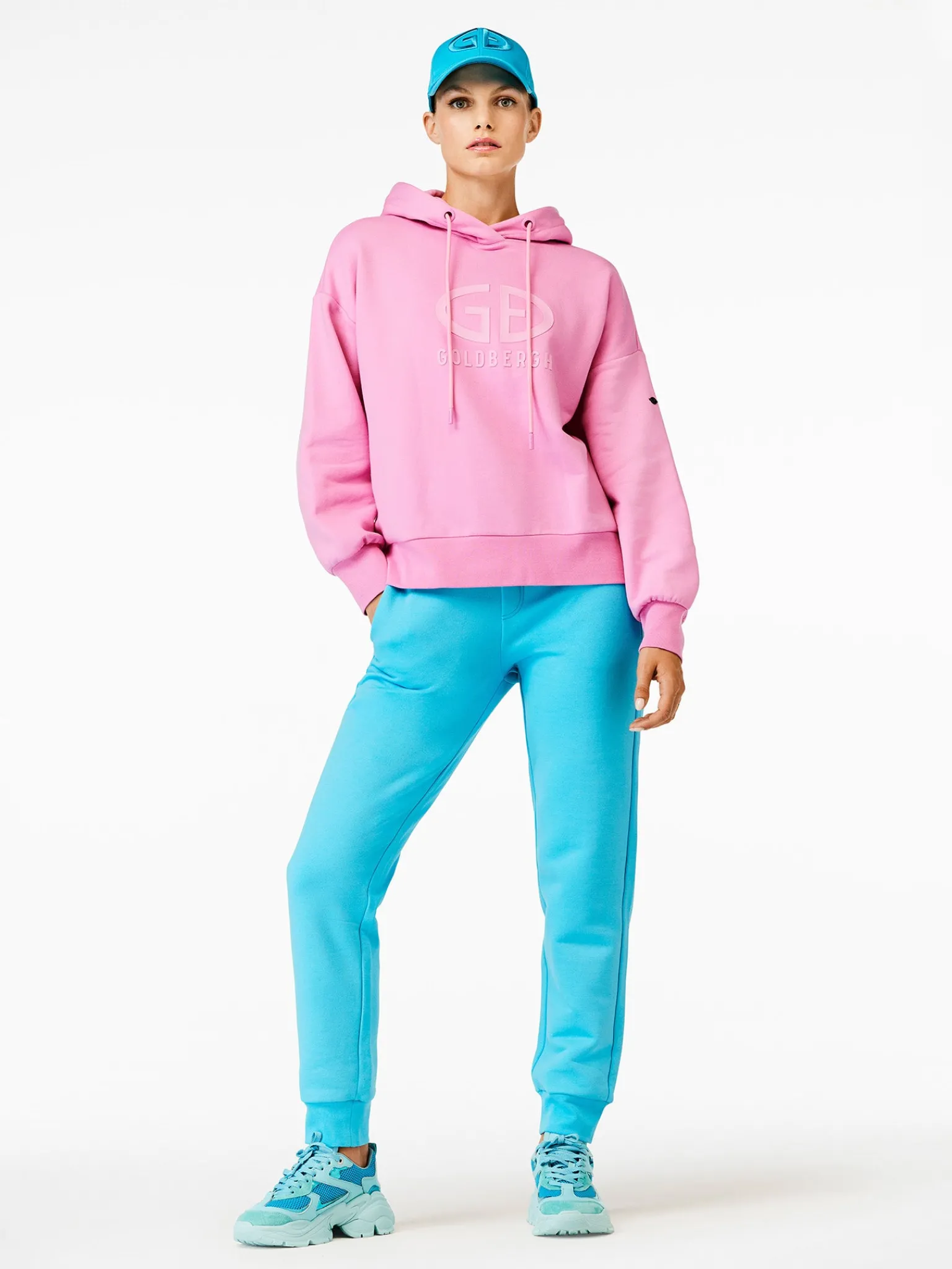 Matching Sets|Sweatpants-Goldbergh EASE Pants atlantic blue