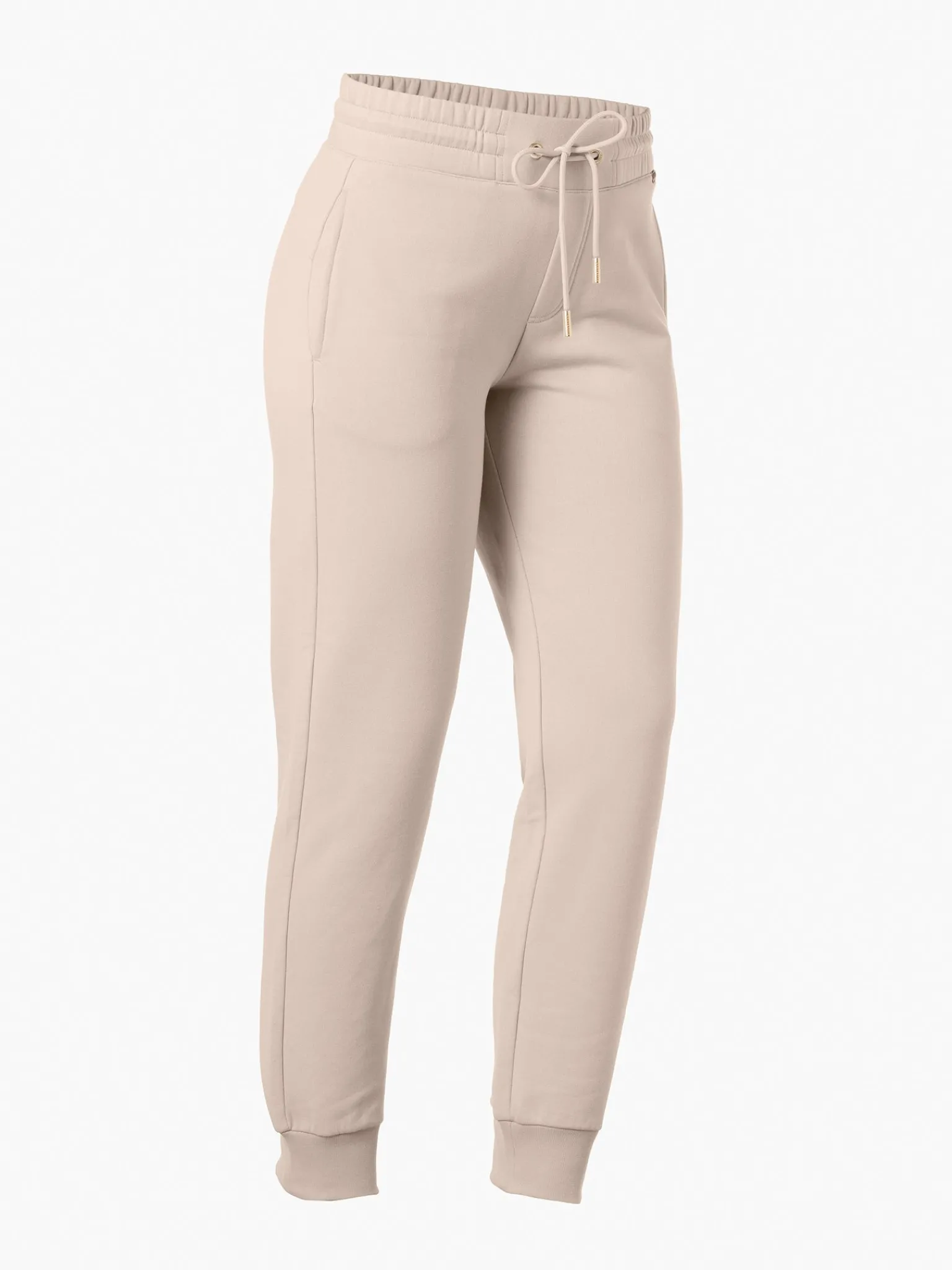 Matching Sets|Sweatpants-Goldbergh EASE Pants white sand