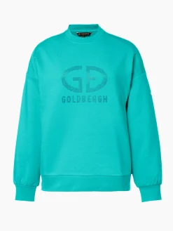 Chalet Wear|Sweaters & Hoodies-Goldbergh EMBRASSE Crew Neck Sweater ice green